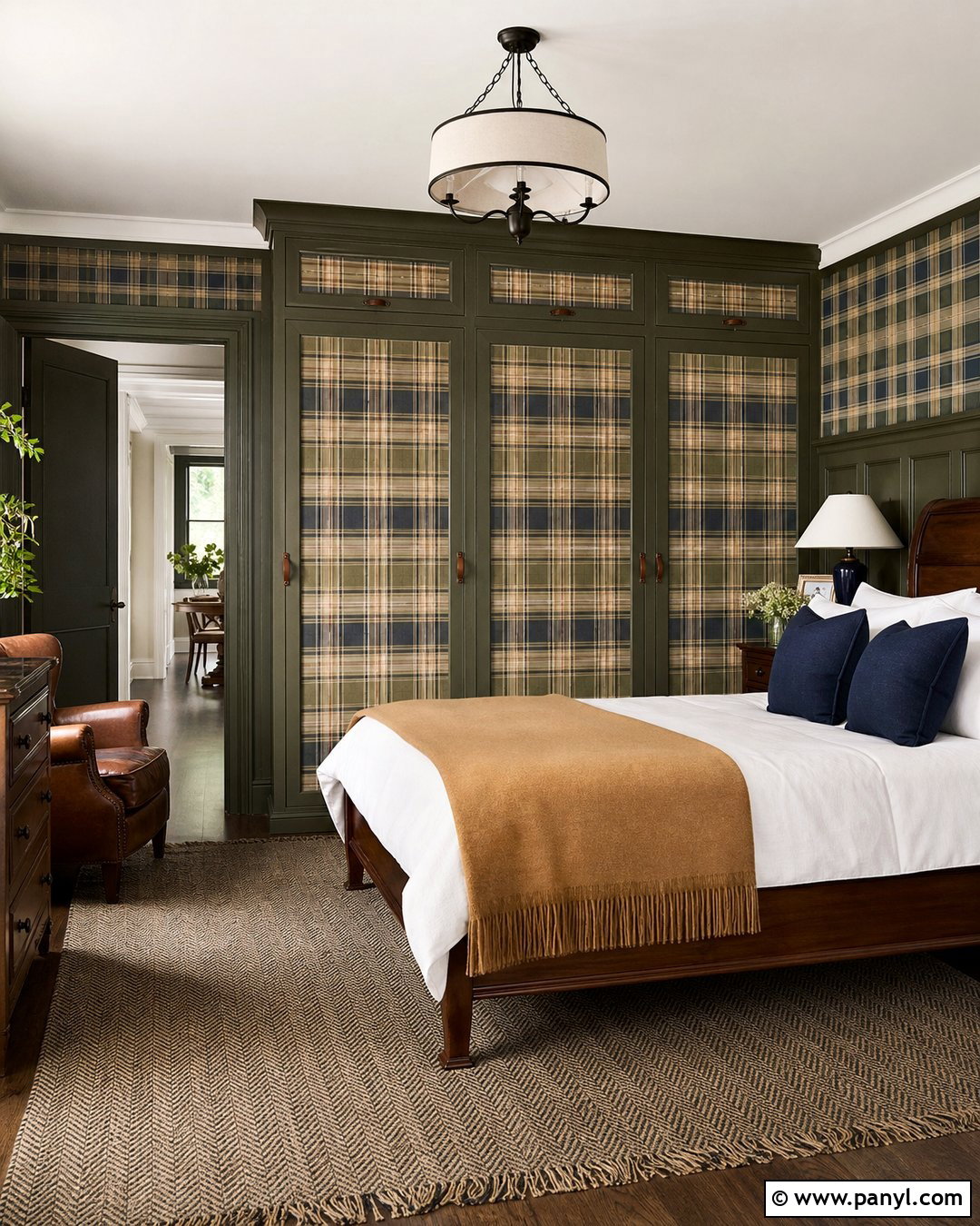 Plaid Wardrobe Wallpaper - 40 Wardrobe Wallpaper Ideas