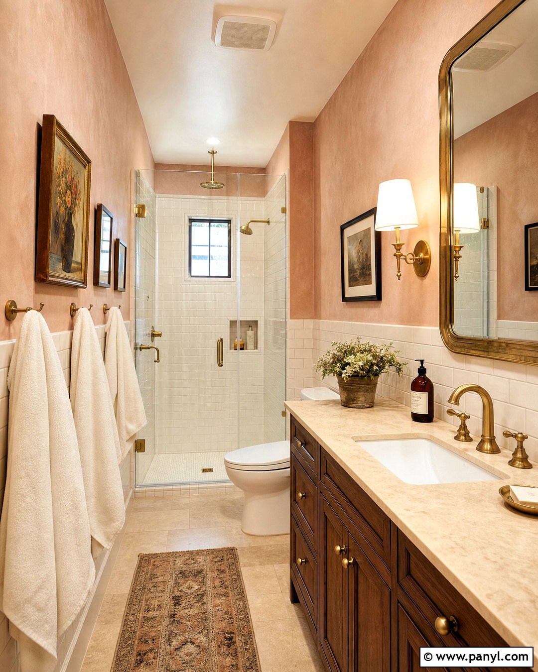 Plaster Pink Bathroom Paint - 20 warm paint colors for home ideas