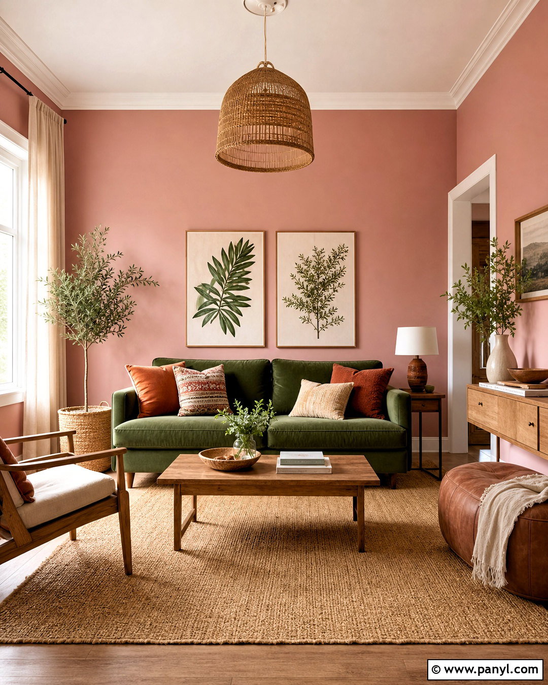 Plaster Pink Living Room Walls - 20 living room wall paint color ideas