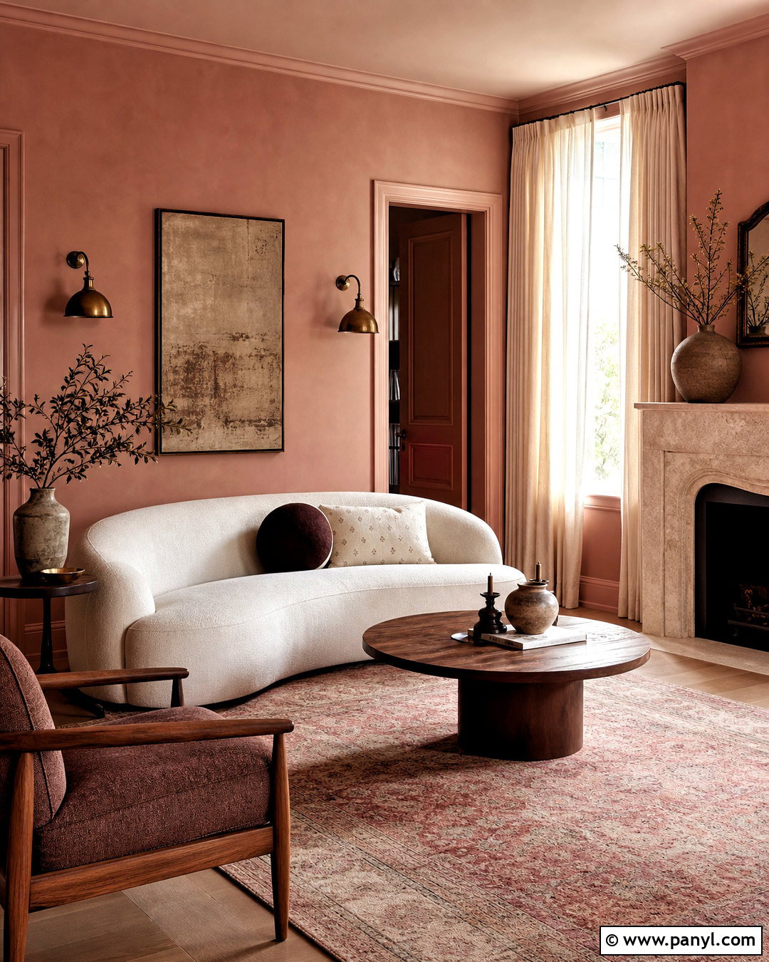 Plaster Pink Paint - 20 current paint trends
