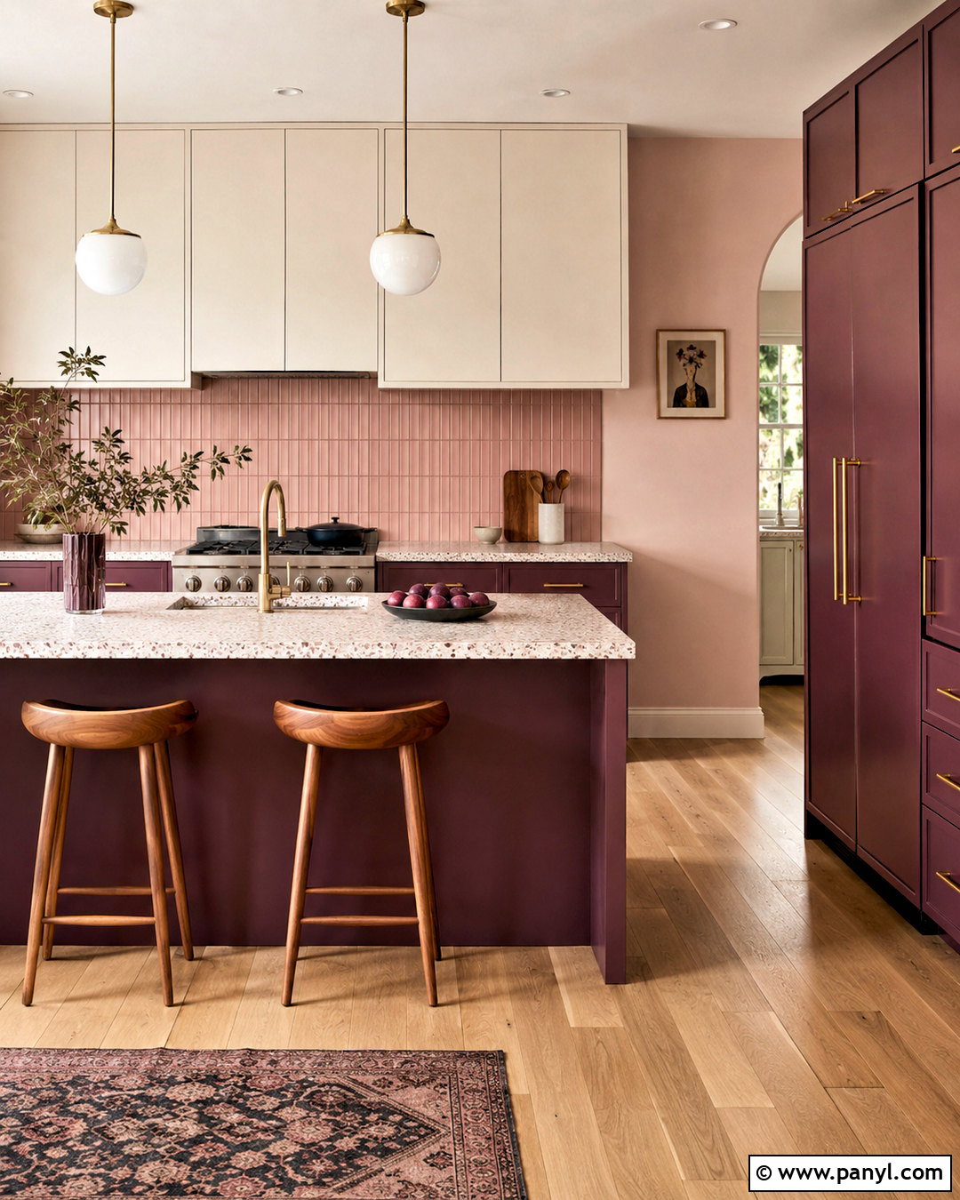 Plum And Blush Pink Kitchen - 20 plum kitchen ideas