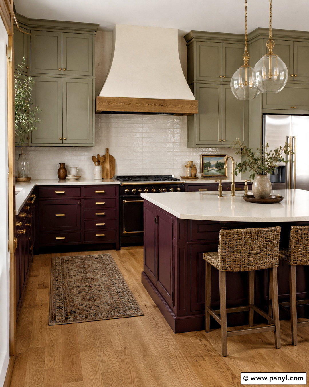 Plum And Sage Green Kitchen - 20 plum kitchen ideas