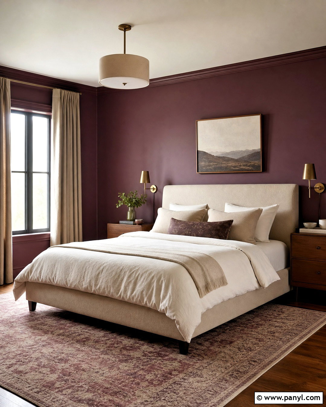 Plum Bedroom Wall Painting - 20 room wall painting ideas aesthetic ideas