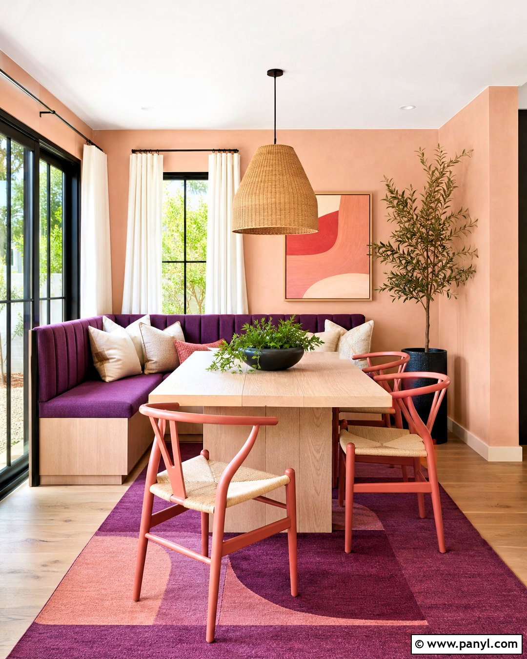 Plum Coral And Peach Palette - 20 plum color palette ideas