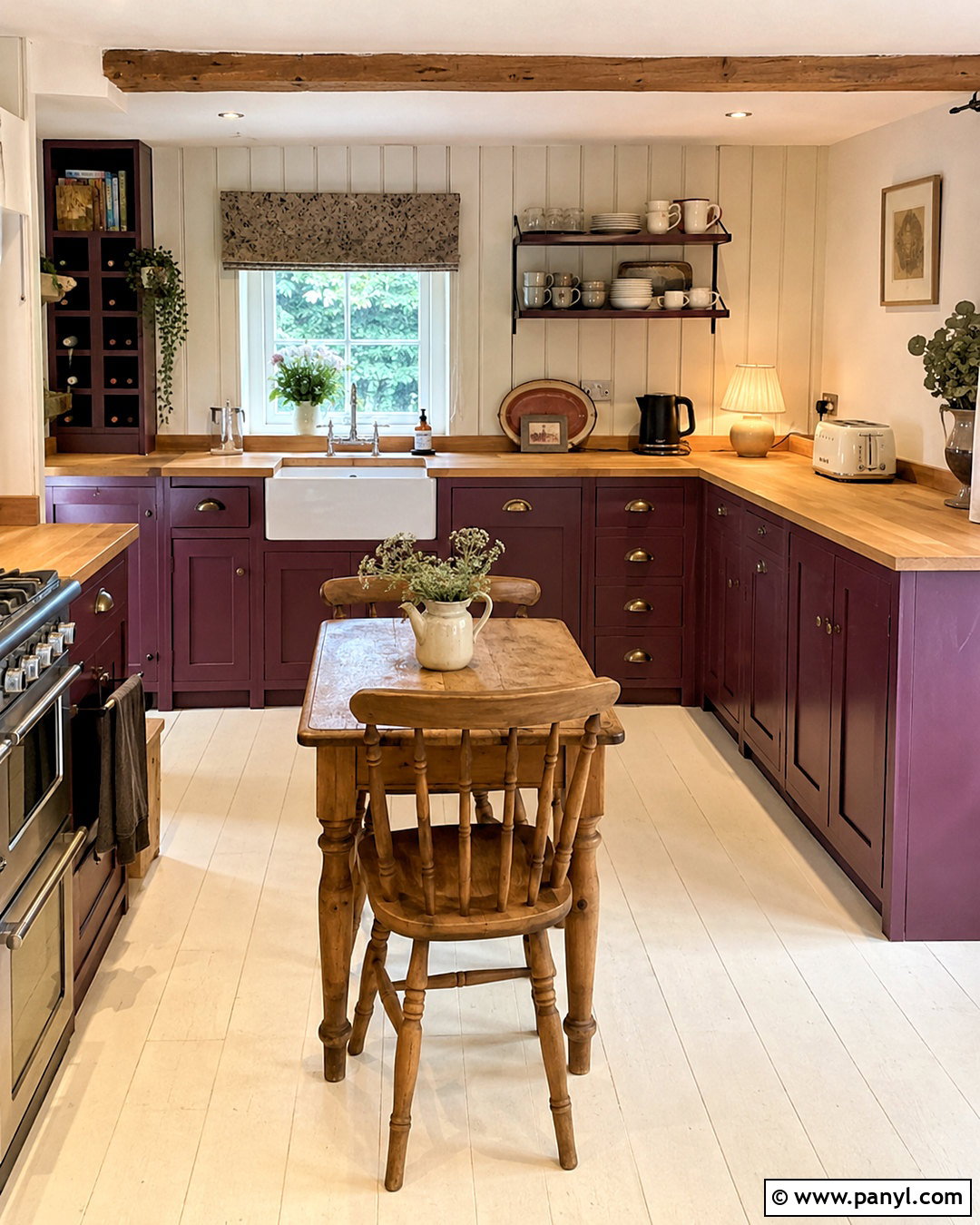 Plum Cottage Kitchen - 20 plum kitchen ideas