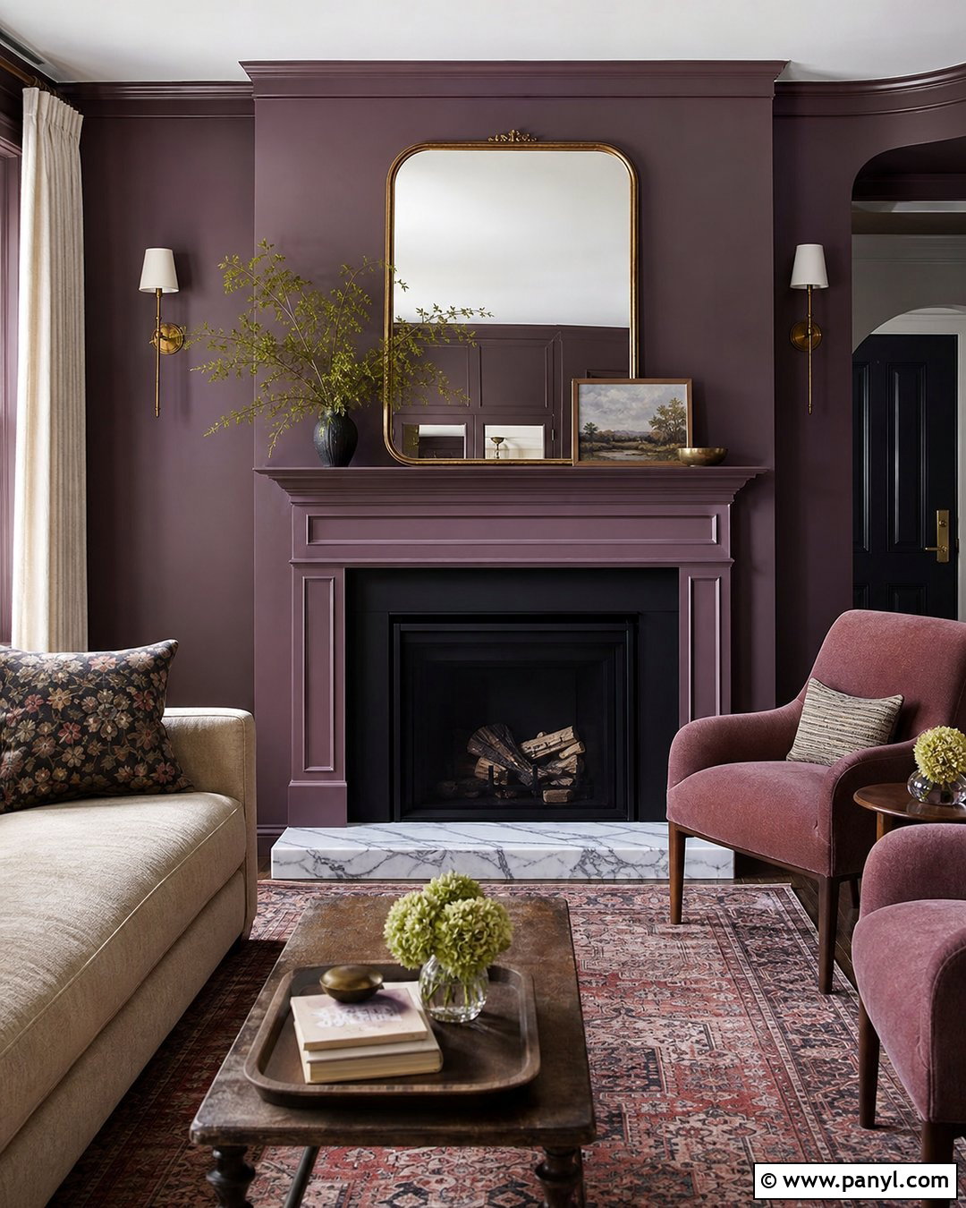 Plum Fire Surround - 20 Fire Surround Same Colour As Wall Ideas