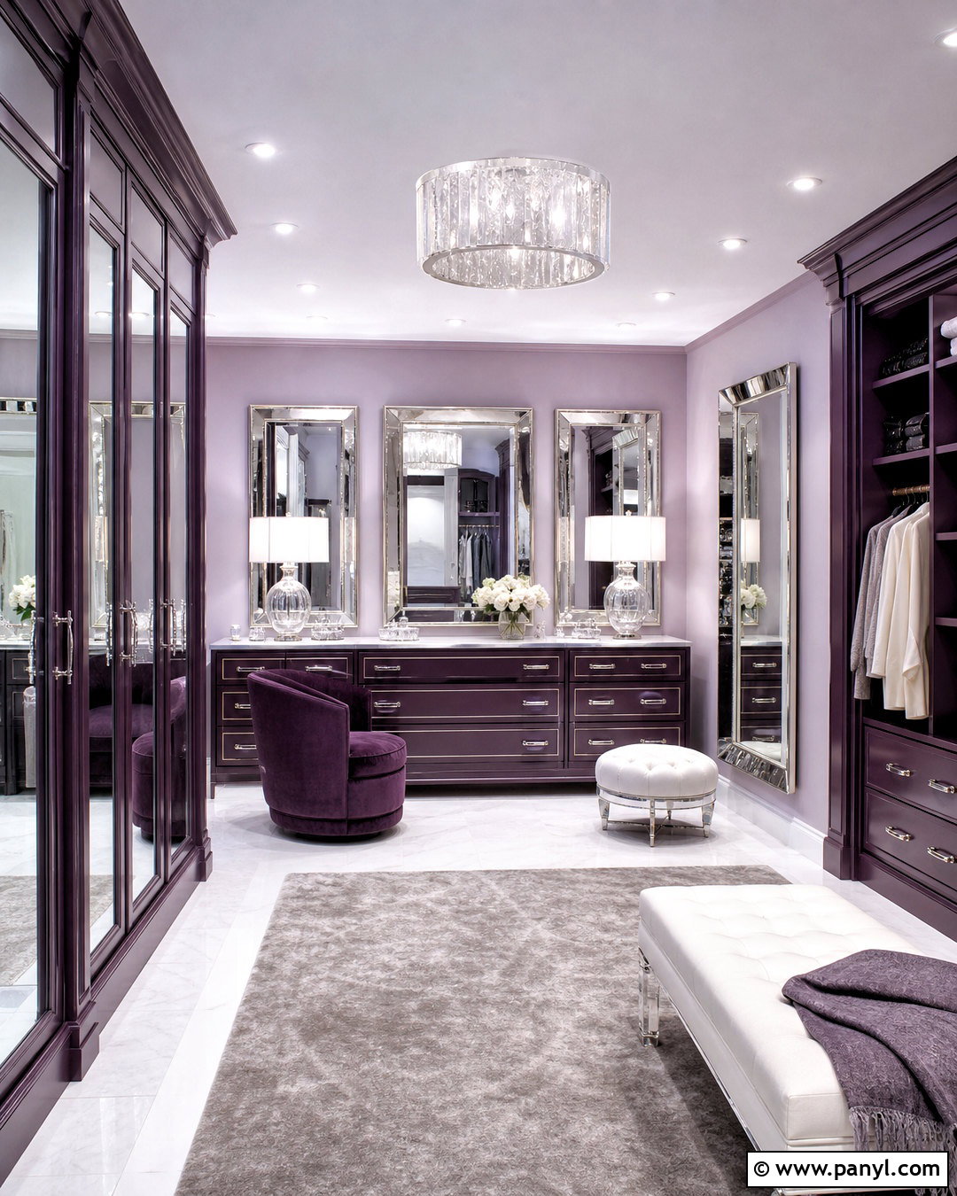 Plum Lavender And Silver Palette - 20 plum color palette ideas