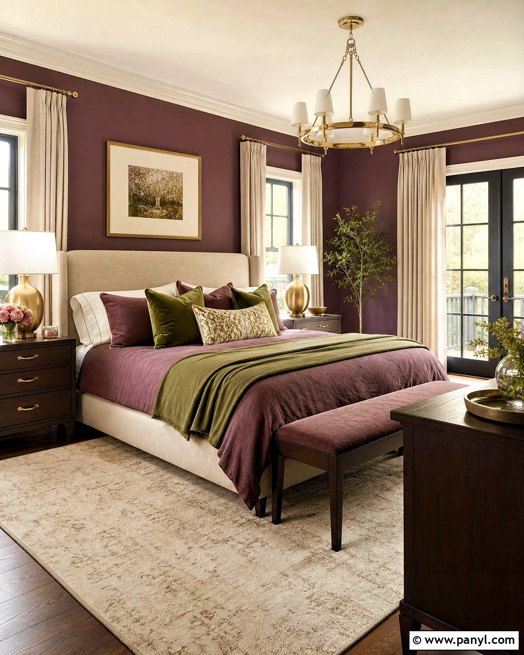 Plum Purple Room Color - 20 best room colors