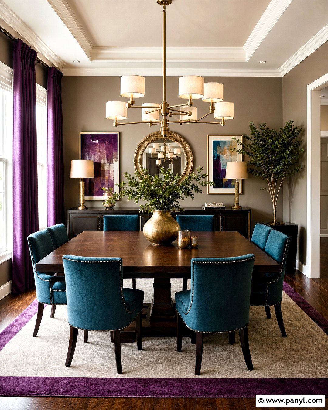 Plum Teal And Taupe Palette - 20 plum color palette ideas