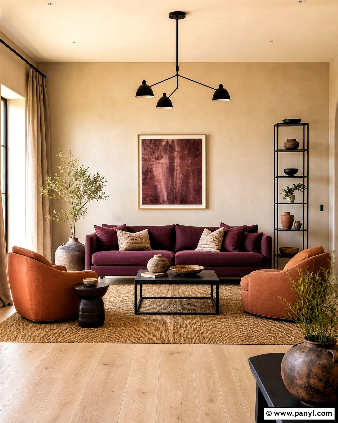 Plum Terracotta And Beige Palette - 20 plum color palette ideas