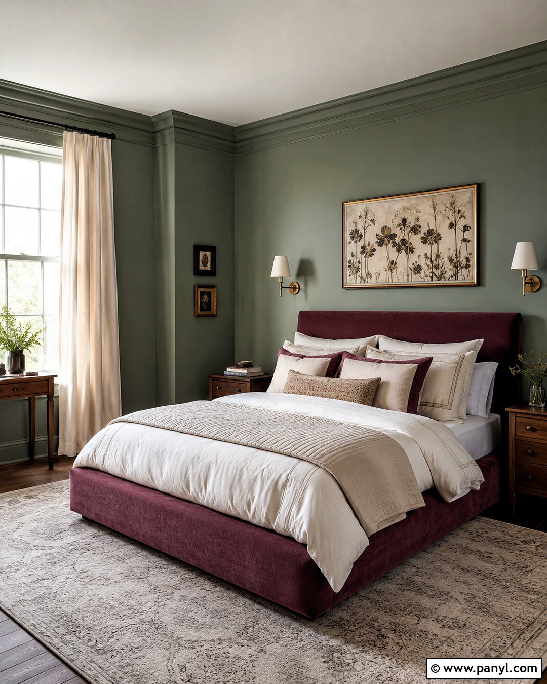 Plum With Sage Green Walls - 20 What Color Goes With Sage Green Walls