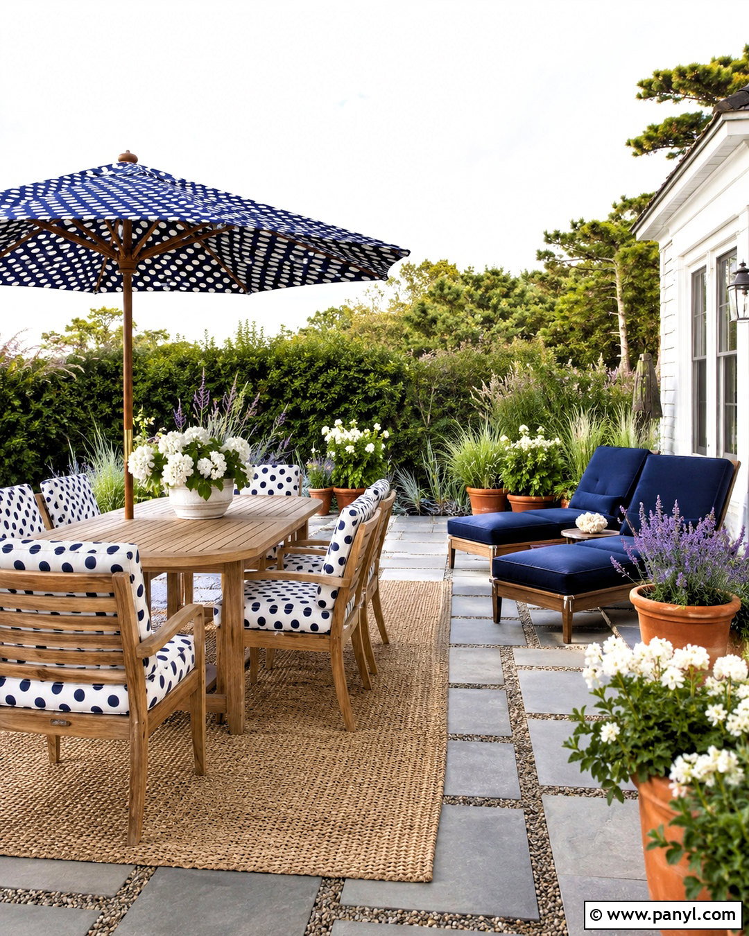 Polka Dot Patio - 20 polka dot pattern design ideas