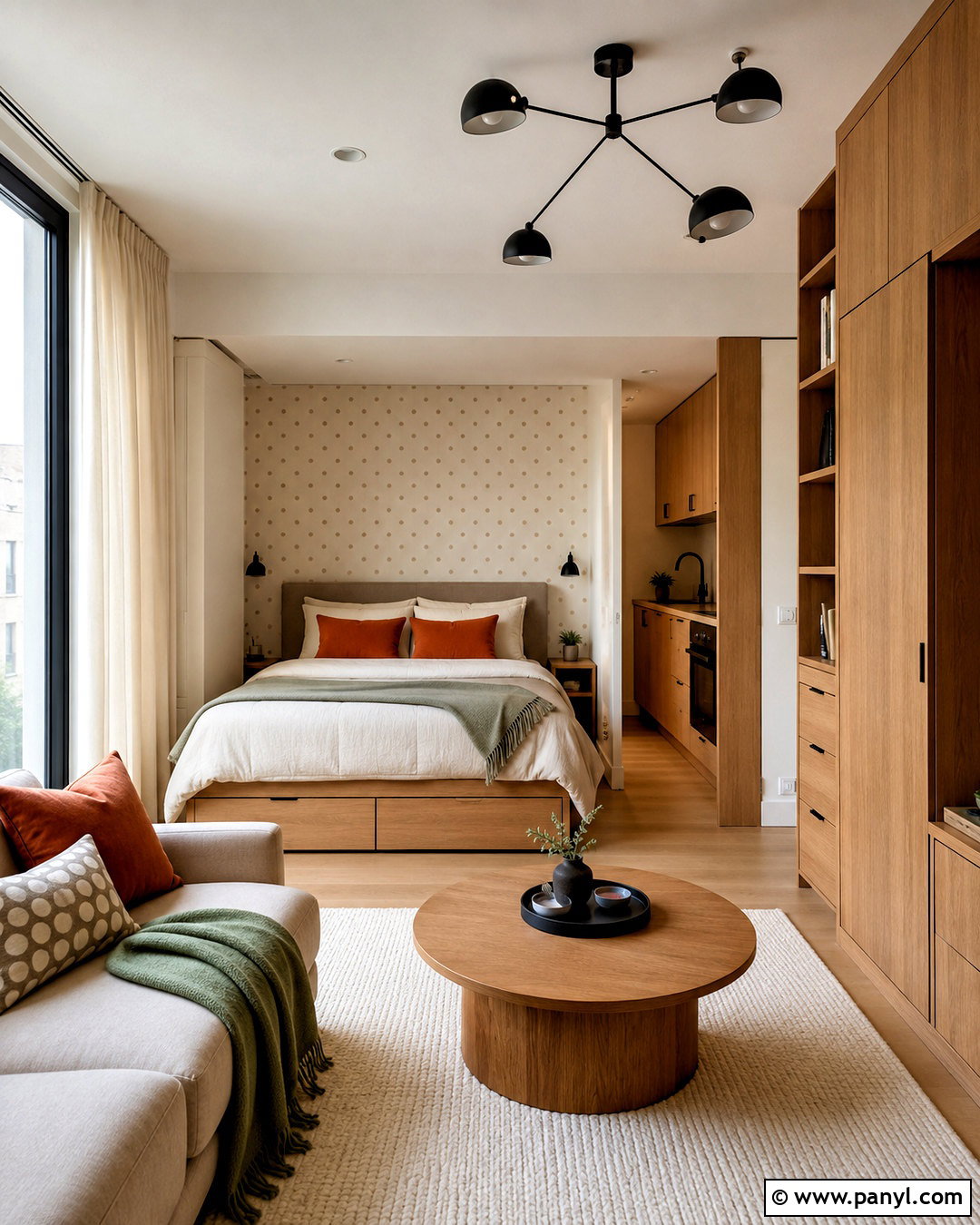 Polka Dot Studio Apartment - 20 polka dot design ideas