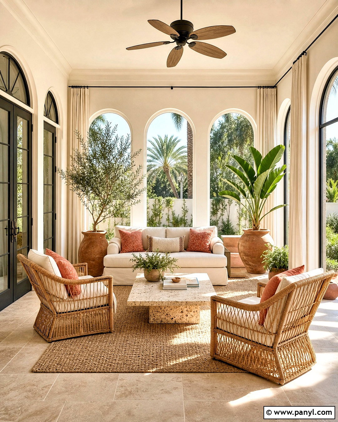Pompeii OC-82 Sunroom - 20 benjamin moore warm white ideas