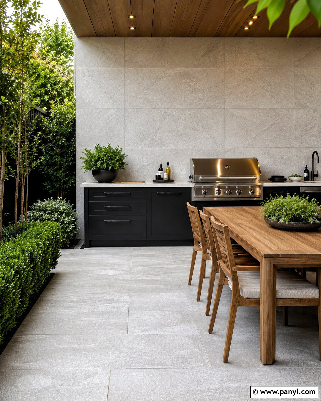 Porcelain Tile Outdoor Wall - 20 outdoor wall covering ideas