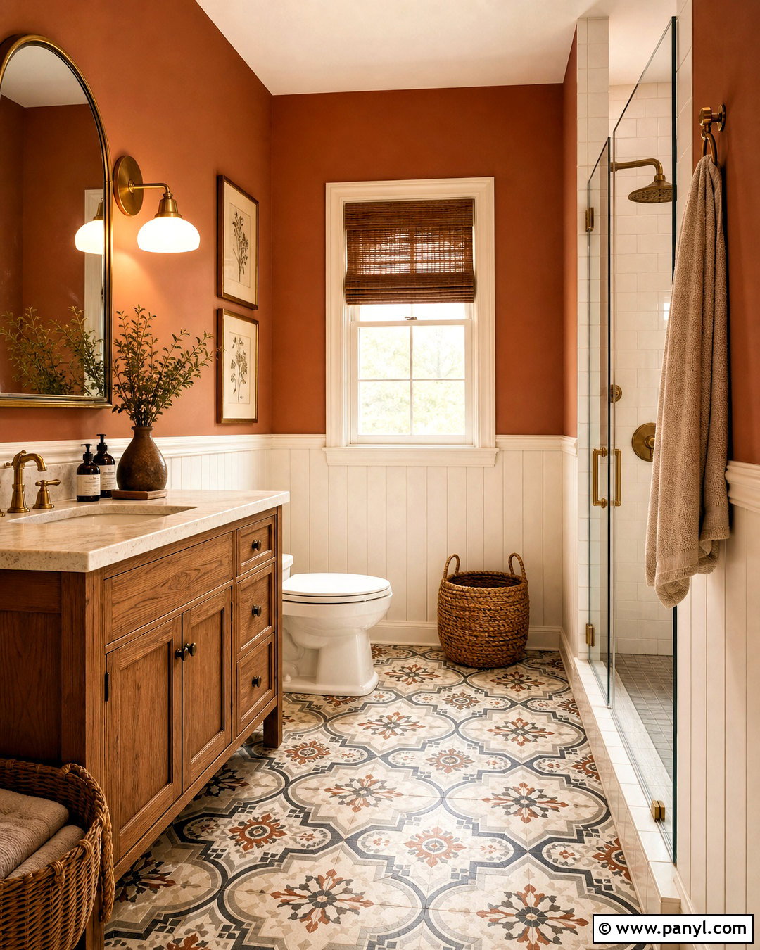 Potters Clay 1221 Burnt Orange Paint Color - 20 burnt orange paint colors