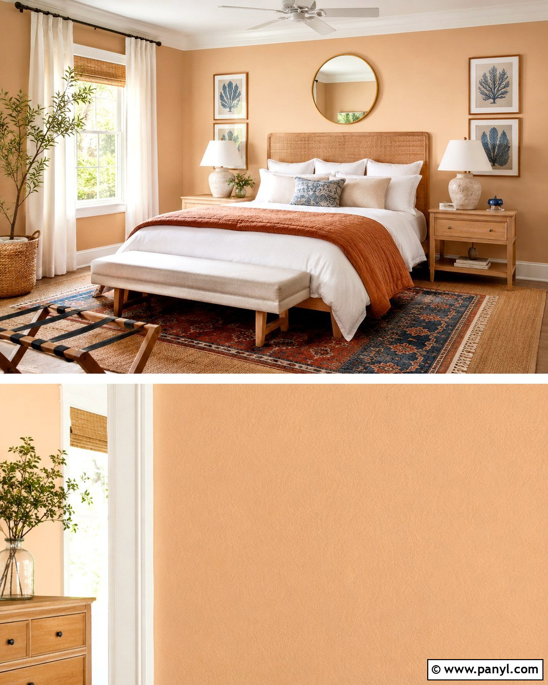 Pottery Barn Auger Shell Guest Room - 20 Pottery Barn Wall Colors