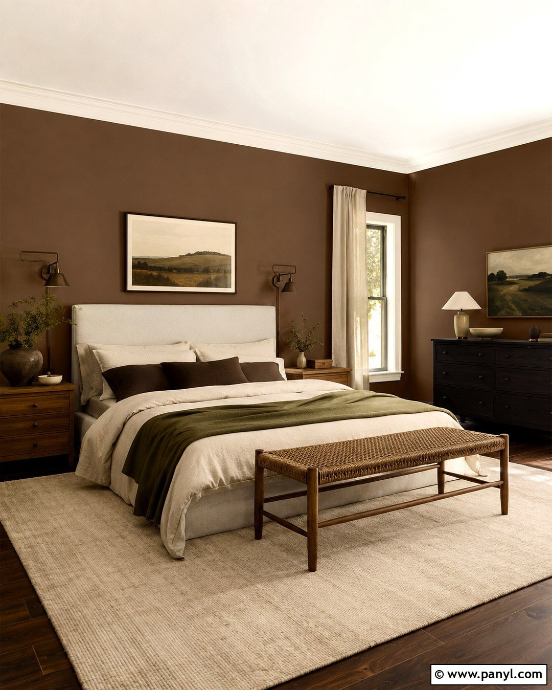 Pottery Barn Downing Earth Bedroom - 20 Pottery Barn Wall Colors