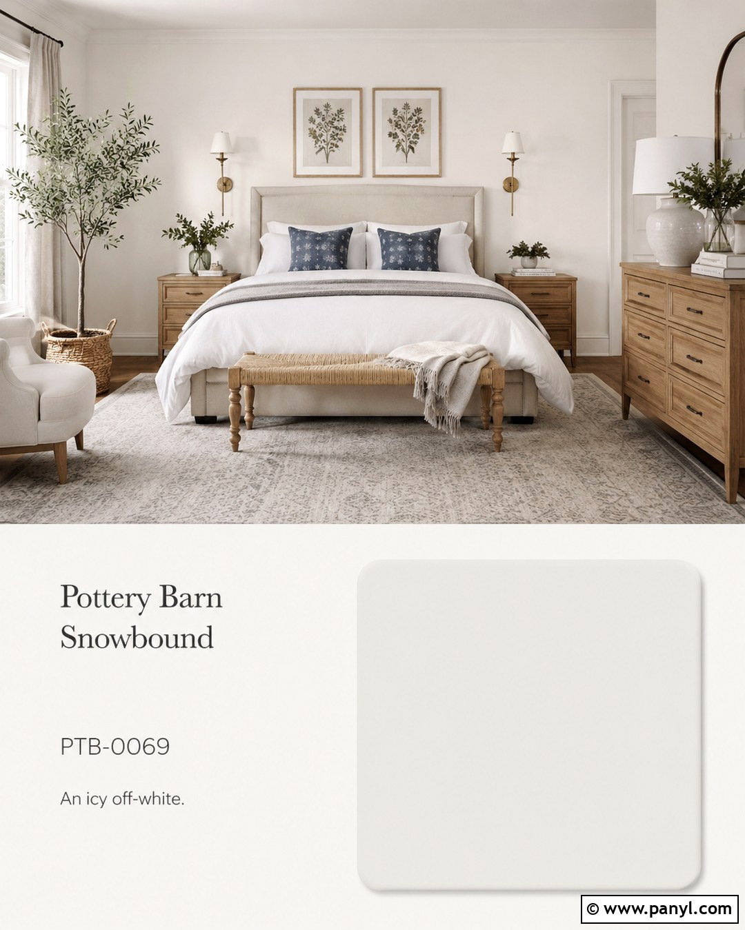 Pottery Barn Snowbound Bedroom - 20 Pottery Barn Wall Colors