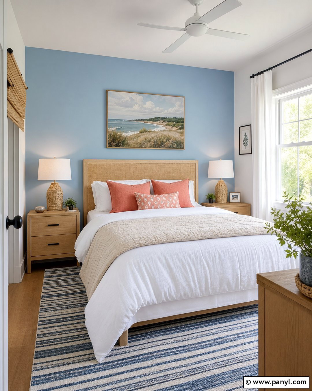 Powder Blue Accent Wall - 20 Cool Accent Wall Colors