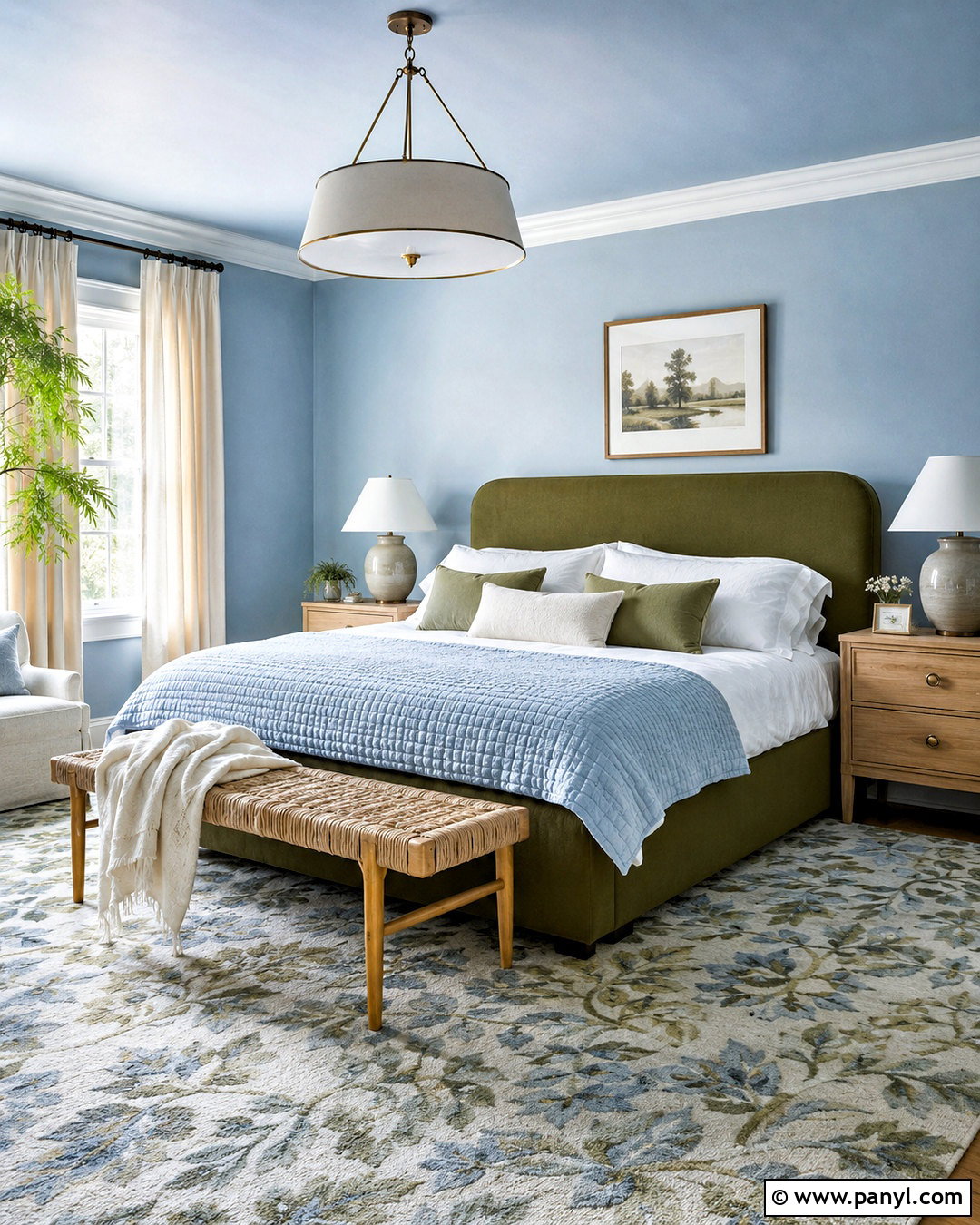 20 Blue and Green Color Scheme Ideas for a Fresh, Balanced Home