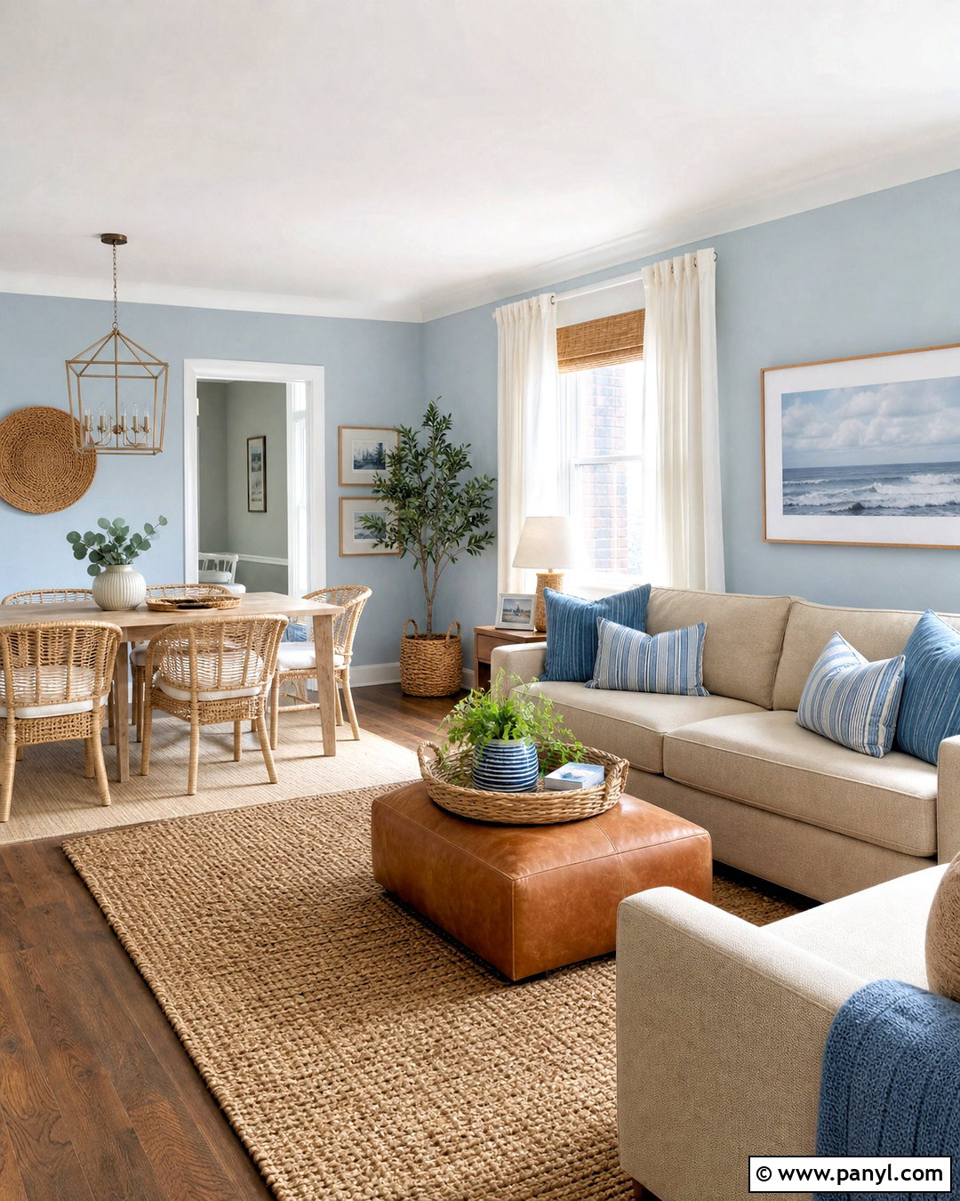 Powder Blue And Sand Apartment Color Palette - 20 apartment color palette ideas