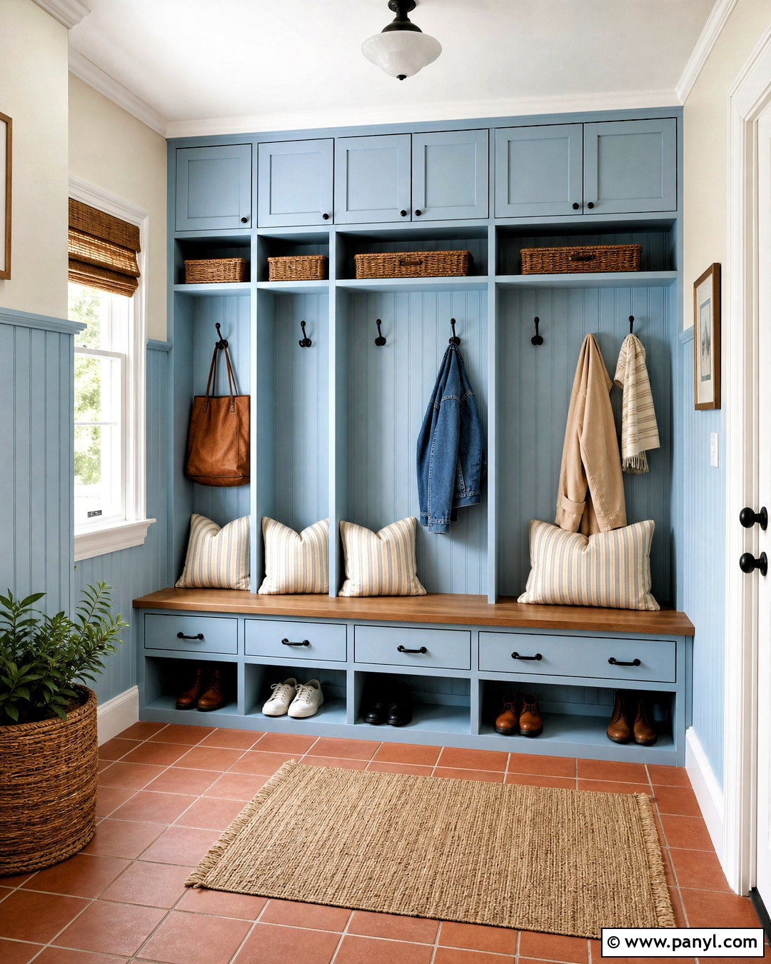 Powder Blue Baby Blue Mudroom - 20 baby blue paint colors