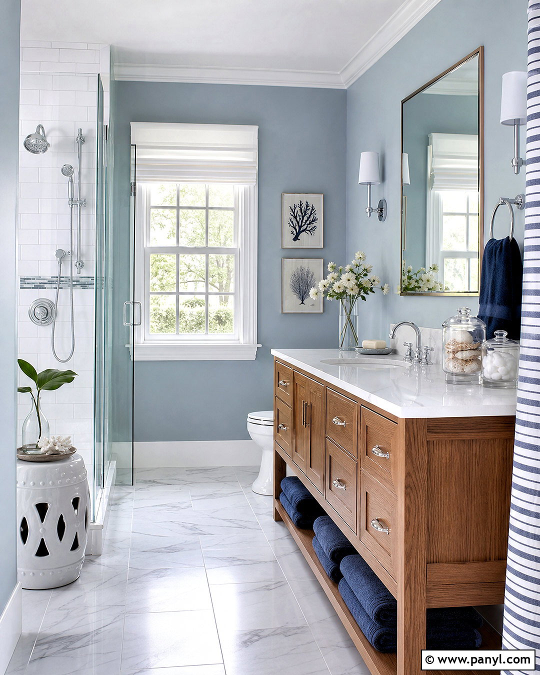 Powder Blue Bathroom - 20 bathroom colour ideas