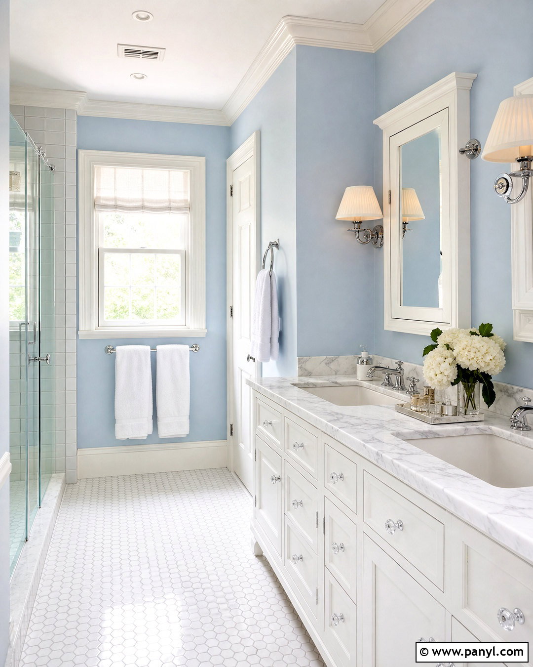 Powder Blue Bathroom - 20 bathroom paint colors