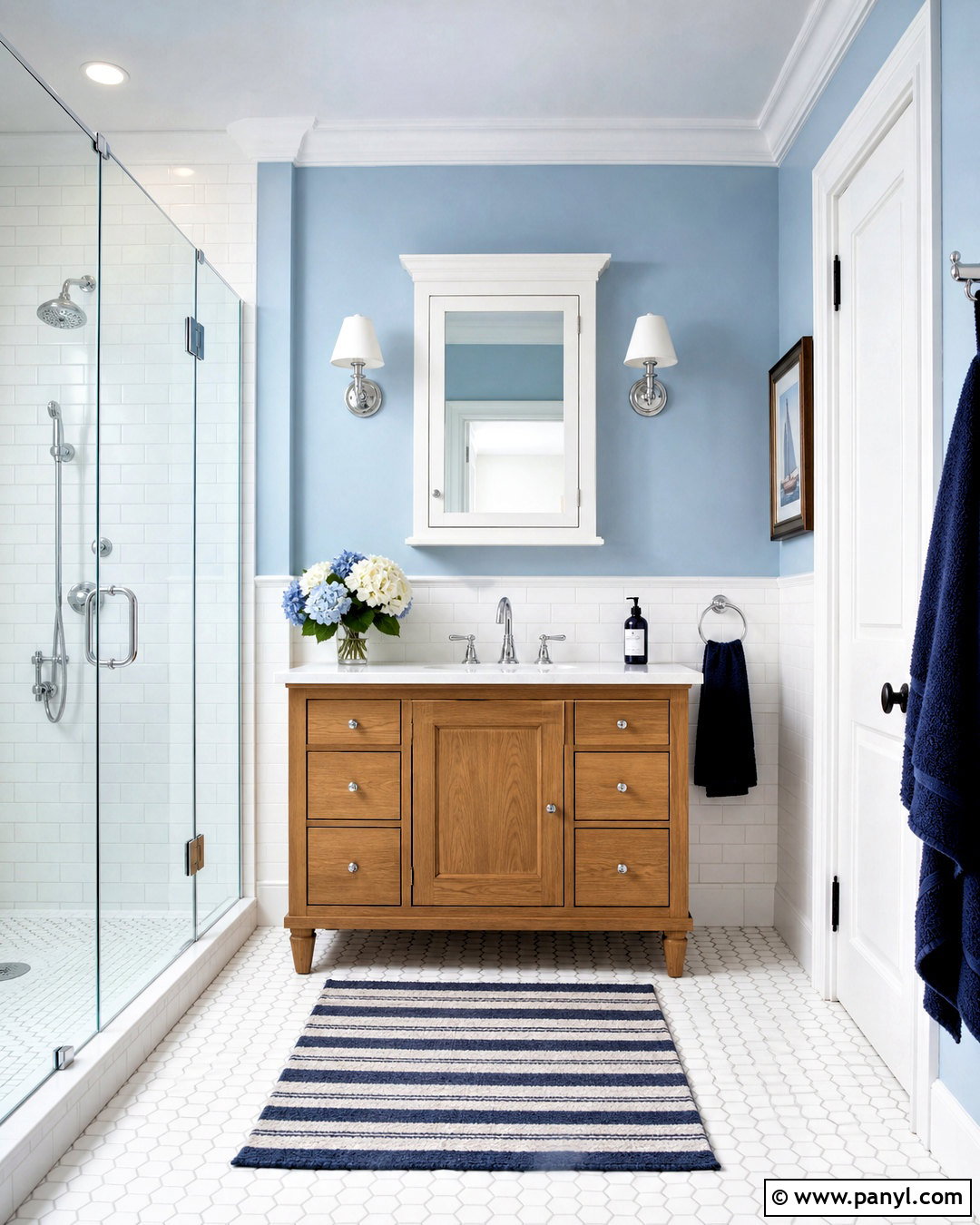 Powder Blue Bathroom - 20 trending bathroom colors
