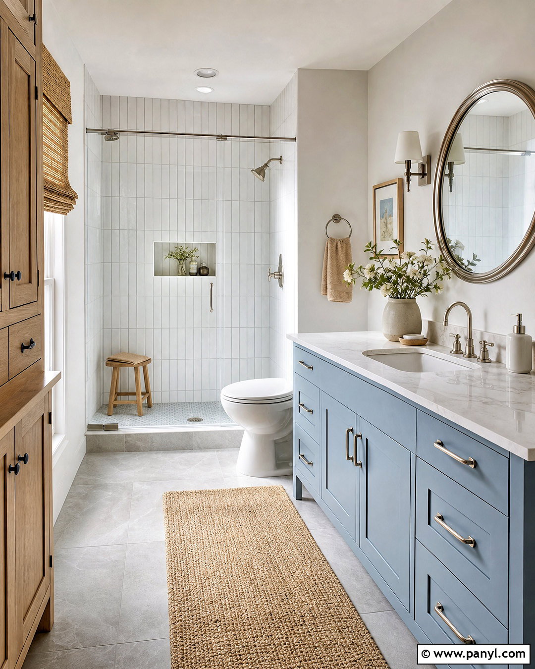 Powder Blue Bathroom Vanity - 20 bathroom vanity color ideas