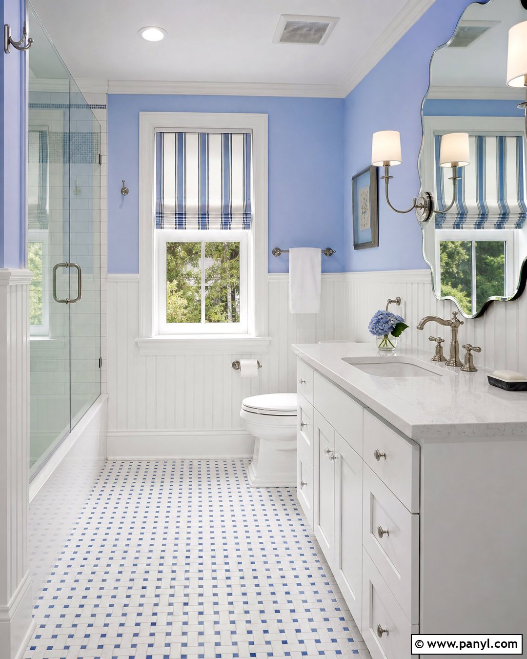 Powder Blue Bathroom Walls - 20 Light Colors For Bathroom Walls