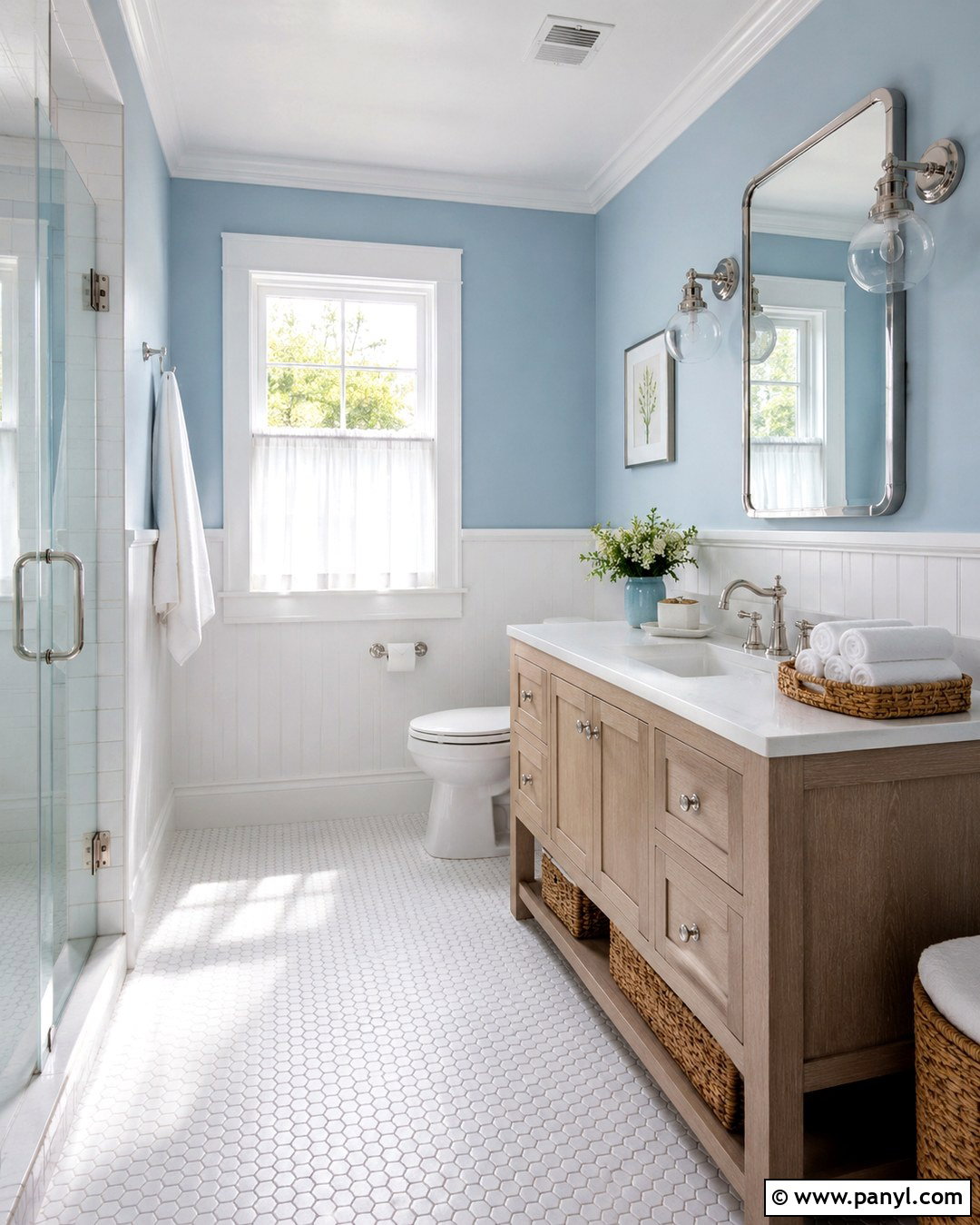 Powder Blue Bathroom - 20 Bathroom Blue Colors