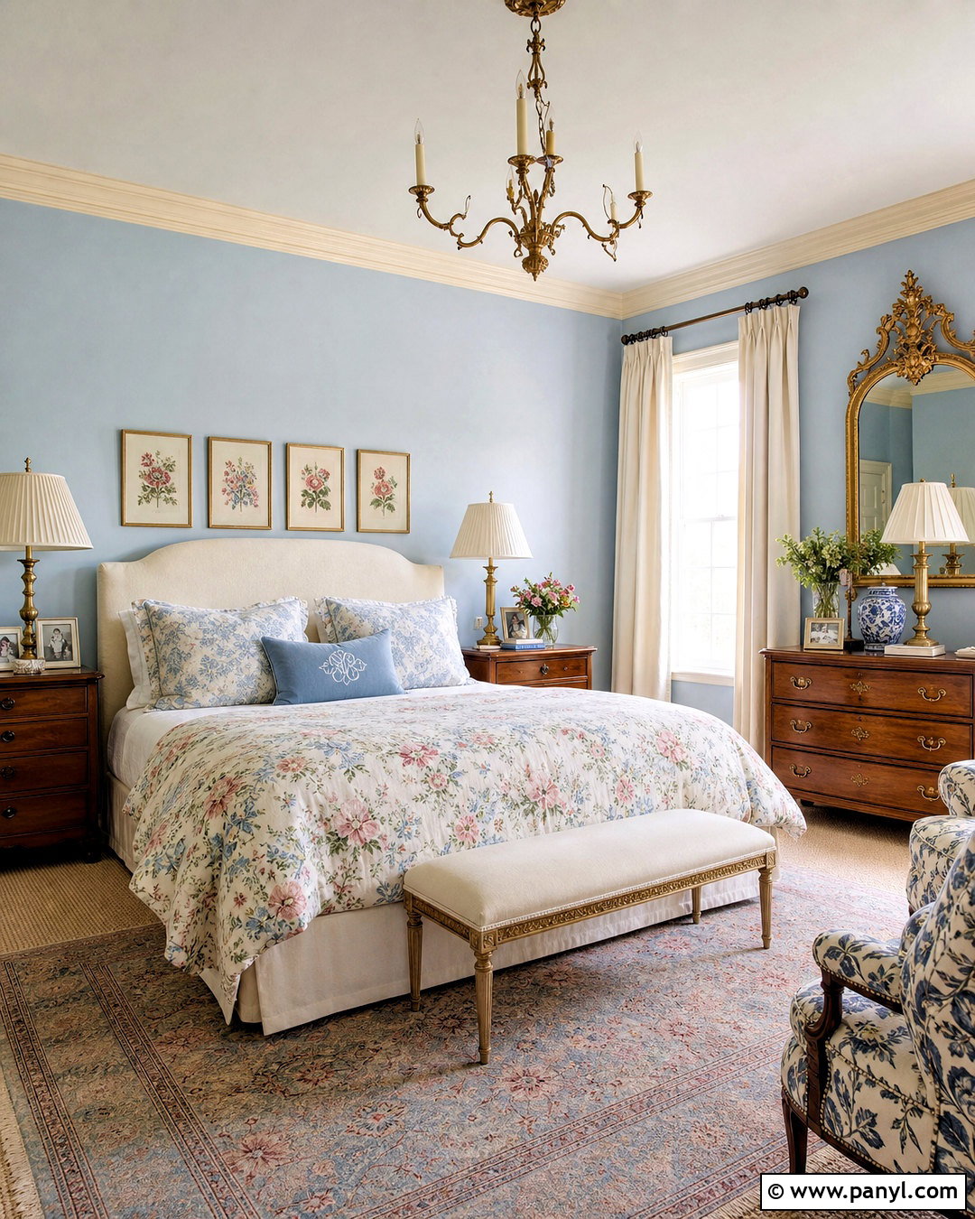 Powder Blue Bedroom - 20 blue bedroom paint colors