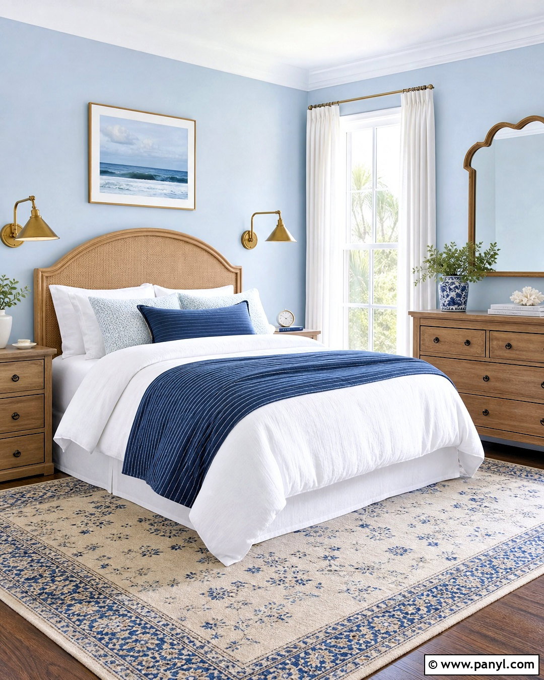 Powder Blue Bedroom - 20 light bedroom colors