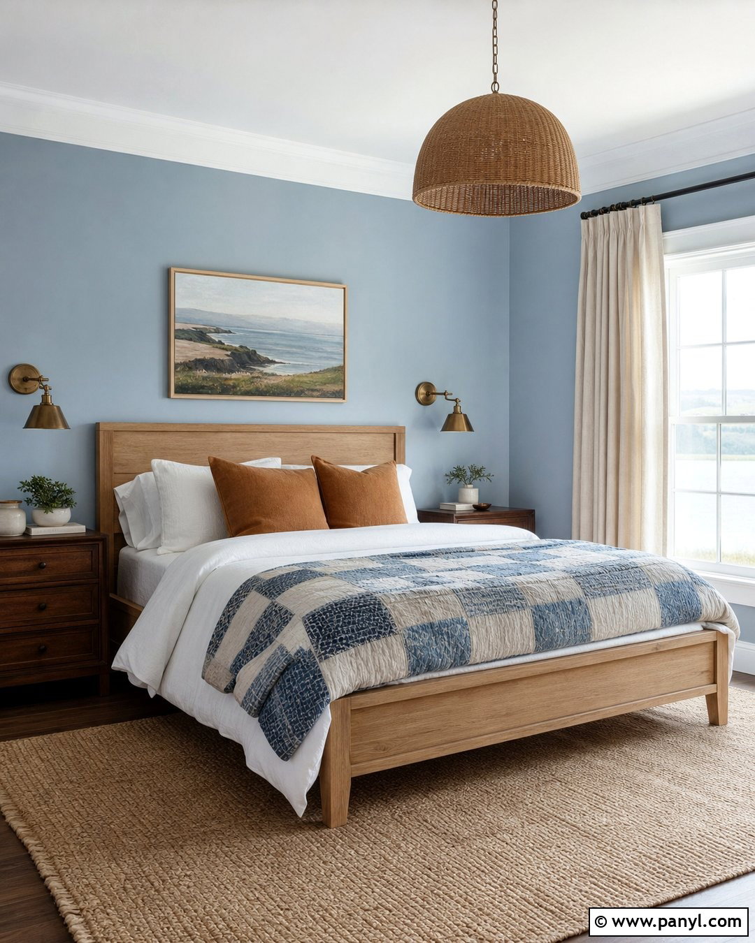 Powder Blue Bedroom Wall Color - 25 Home Interior Wall Colors