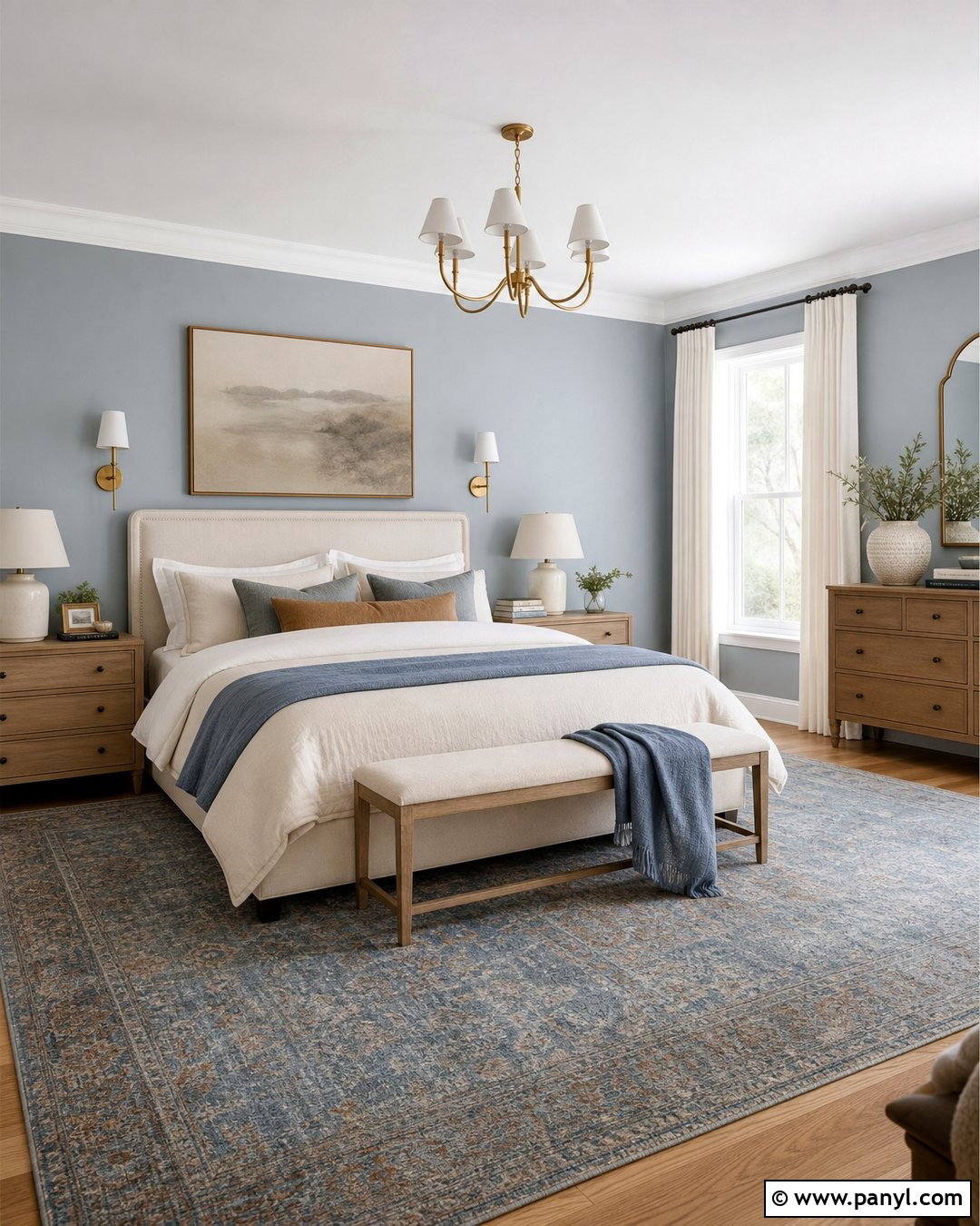 Powder Blue Bedroom Wall Color - 25 Elegant Wall Colors