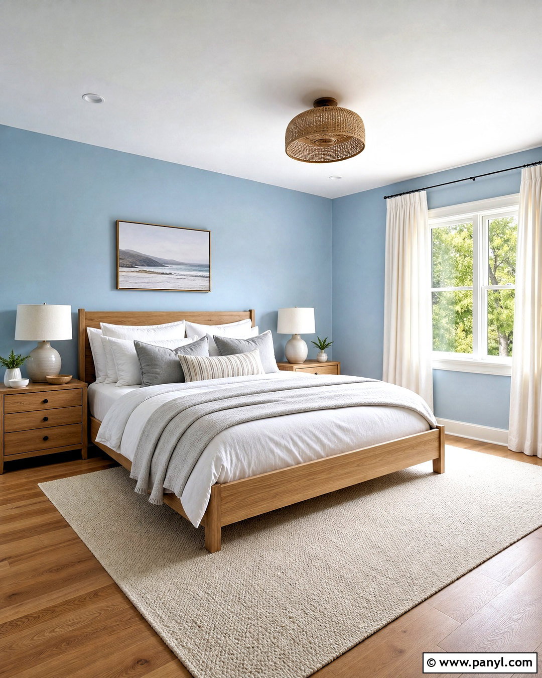 Powder Blue Bedroom Walls - 20 blue wall design ideas