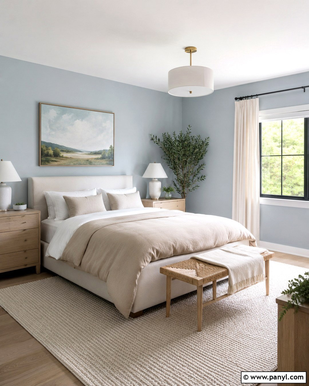 Powder Blue Bedroom Walls - 20 House With Blue Walls