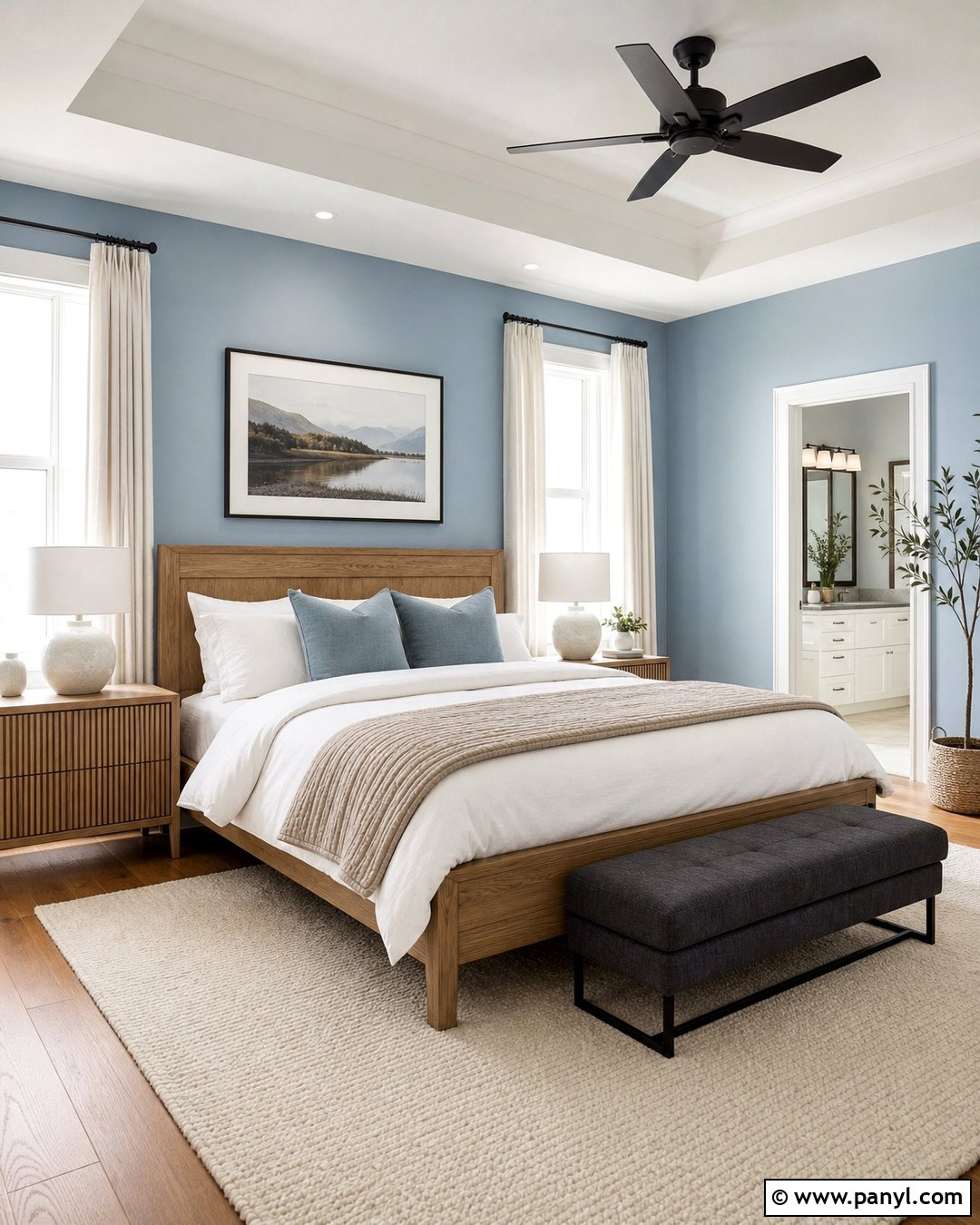 Powder Blue Bedroom Walls - 20 Modern House Wall Colors
