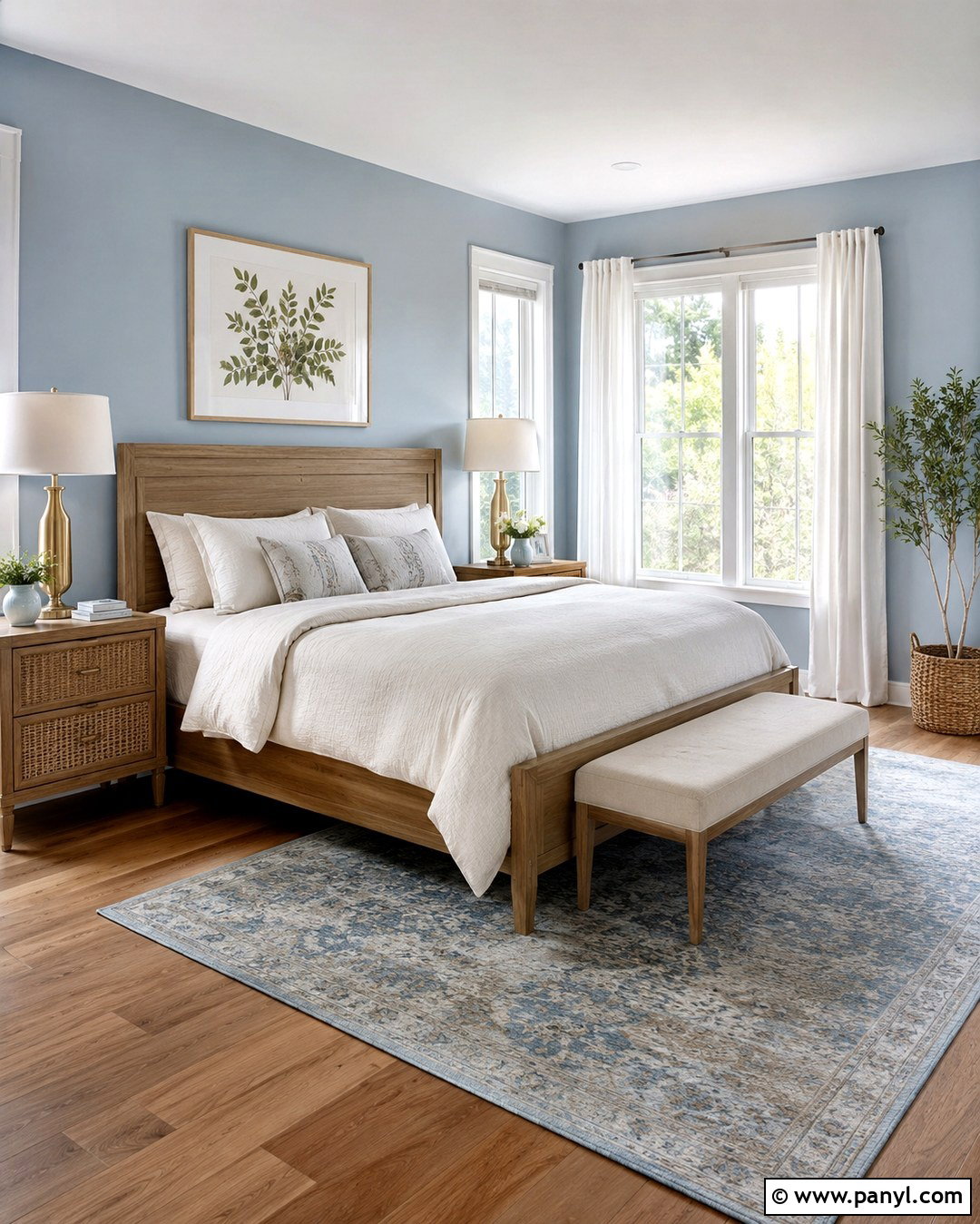 Powder Blue Bedroom Walls - 20 Shades Of Blue For Walls
