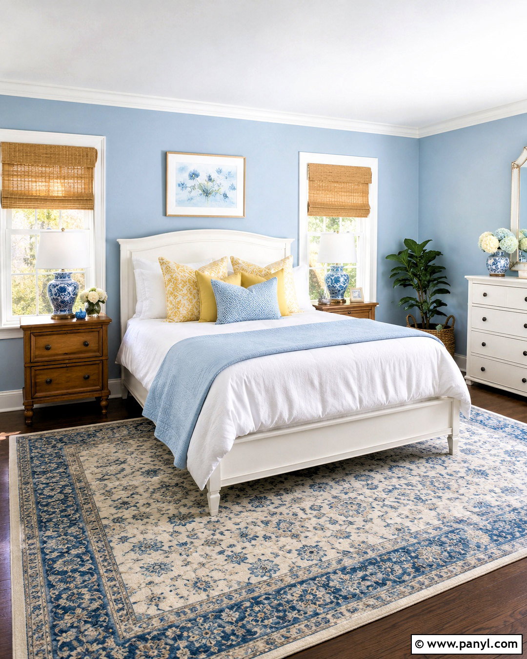 Powder Blue Bedroom Walls - 35 Wall Color Ideas Bedroom Paint Ideas