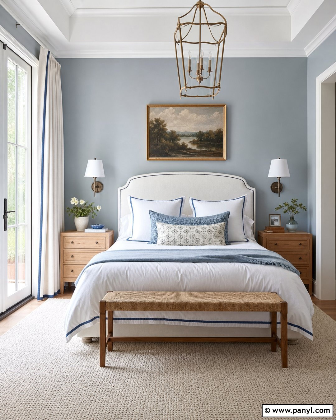 Powder Blue Bedroom Walls - 50 home wall colour ideas
