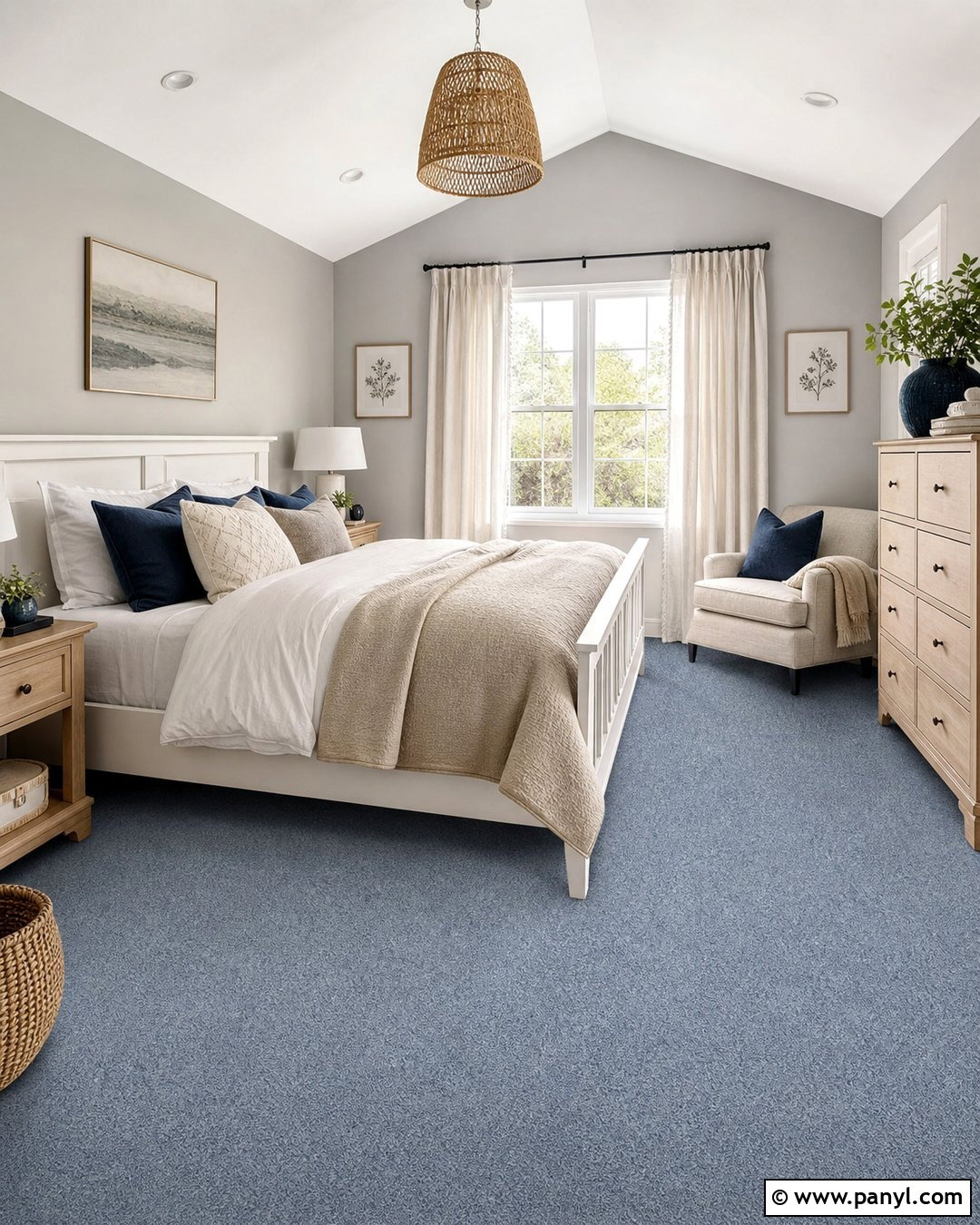 30 Carpet Colors With Gray Walls for a Cozy, Polished Home