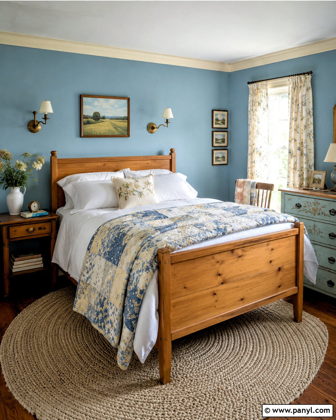 Powder Blue Cottagecore Paint Color - 20 cottagecore paint colors