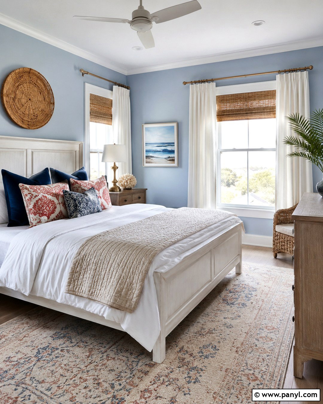 Powder Blue Guest Bedroom Walls - 20 Colors For Walls In House Ideas