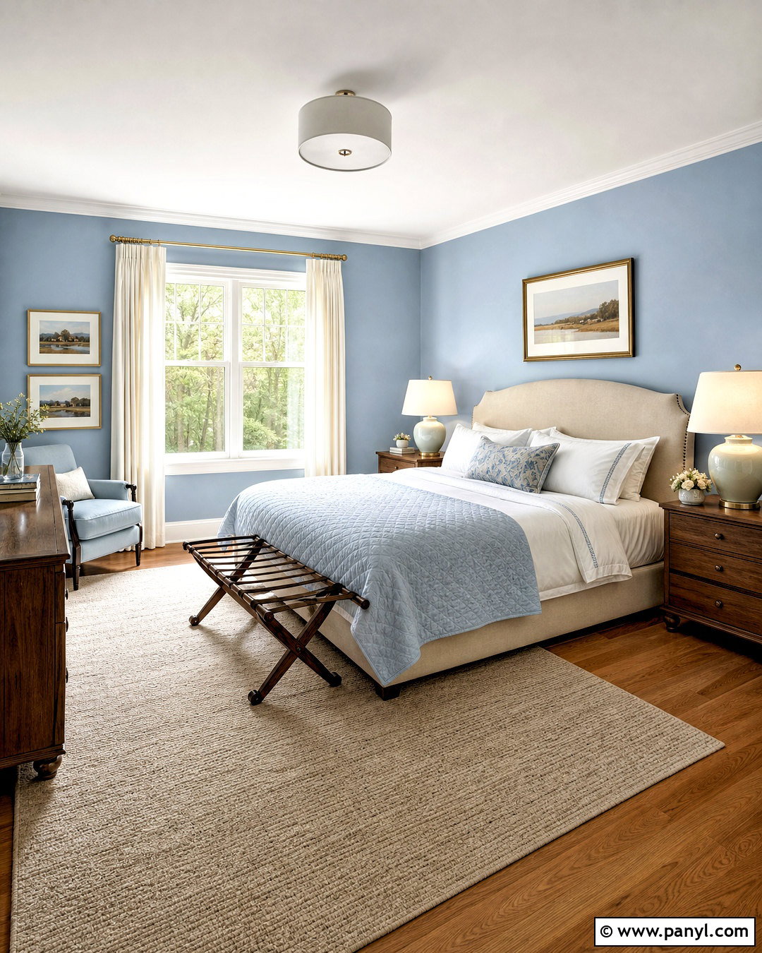 Powder Blue Guest Bedroom - 20 powder blue bedroom ideas