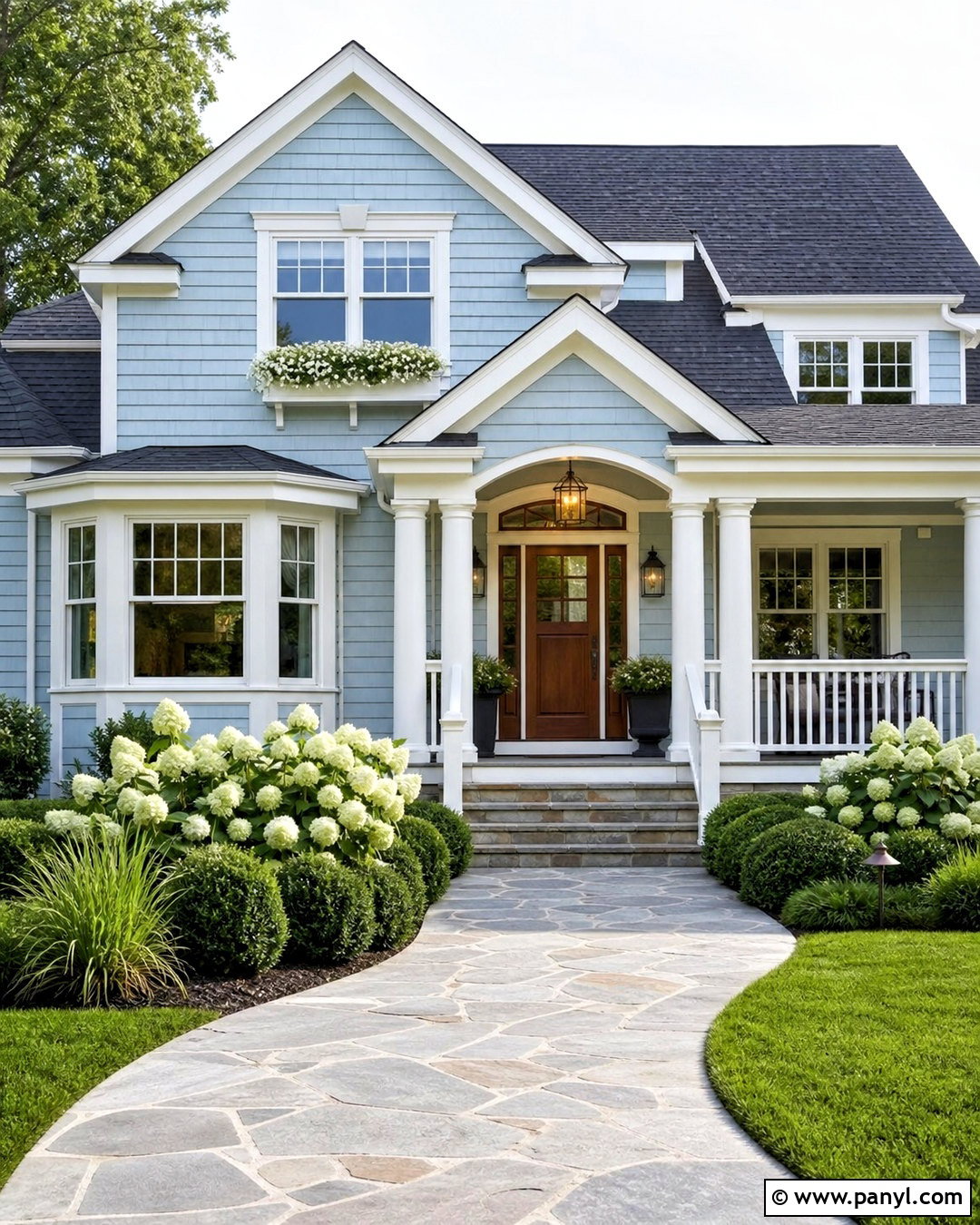 Powder Blue House Exterior - 20 sherwin williams light blue ideas