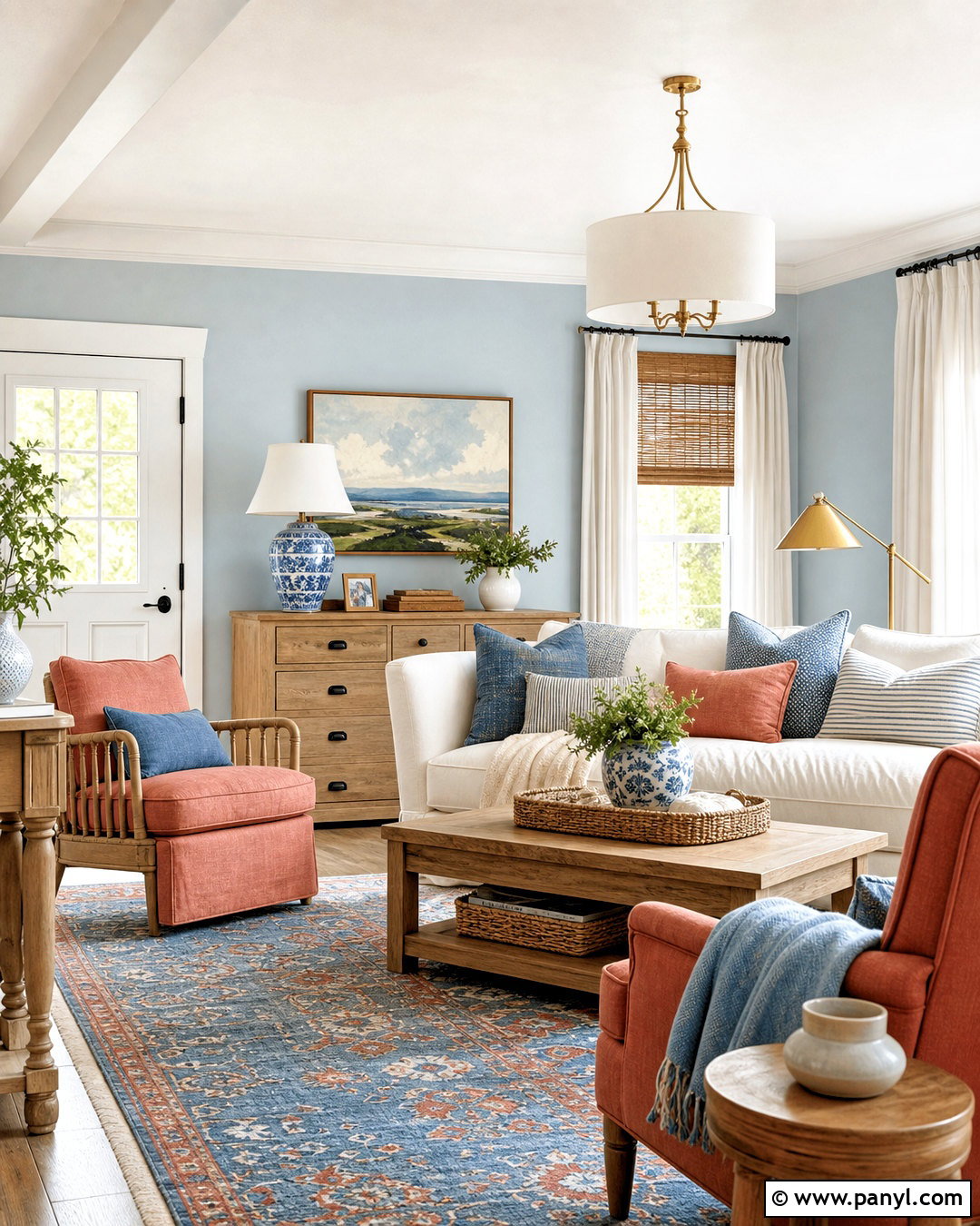 Powder Blue Living Room - 20 good living room colors