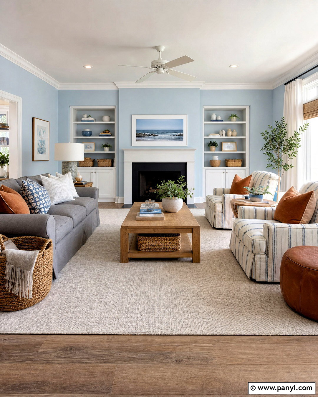 Powder Blue Living Room Paint - 20 interior paint ideas living room ideas